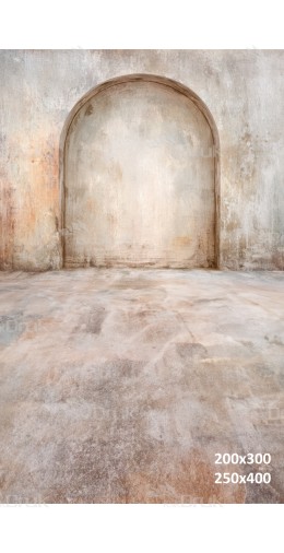 Tło fotograficzne z beżową wnęką w stylu rustykalnym | 3729